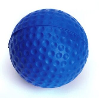 1Pcs Blue Pu Foam Golfbal Spons Huisdier Ballen Indoor Training Praktijk blauw