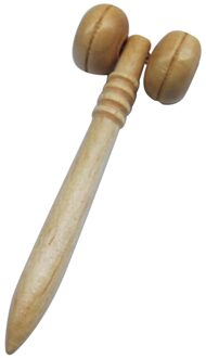 1Pcs Body Neck Relax Bloedcirculatie Houten Massager Driehoek Trigeminus Geurige Hout Reflexologie Guasha Tool Spa Therapie 4