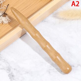 1Pcs Body Neck Relax Bloedcirculatie Houten Massager Driehoek Trigeminus Geurige Hout Reflexologie Guasha Tool Spa Therapie 7