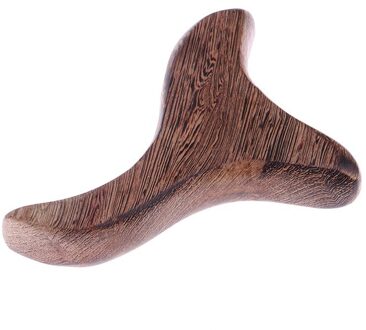 1Pcs Body Neck Relax Bloedcirculatie Houten Massager Driehoek Trigeminus Geurige Hout Reflexologie Guasha Tool Spa Therapie