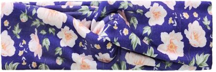 1Pcs Boho Tie Dye Katoen Hoofdbanden Bandana Tulband Cross Head Wrap Elastische Vrouwen Meisje Haarbanden Haar Accessoires Bandage