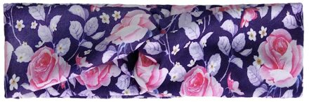 1Pcs Boho Tie Dye Katoen Hoofdbanden Bandana Tulband Cross Head Wrap Elastische Vrouwen Meisje Haarbanden Haar Accessoires Bandage