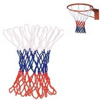 1Pcs Bold Type Duurzaam Standard Nylondraad Sport Basketbal Hoop Mesh Net Bord Velg Bal Pum