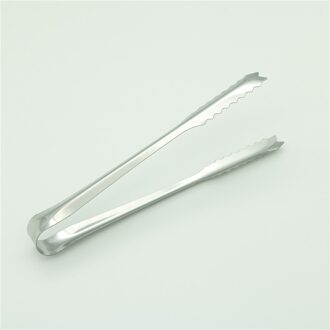 1Pcs Brood Eten Ijs Klem Ice Tong Tool Bar Rvs Barbecue Bbq Clip Keuken Accessoires