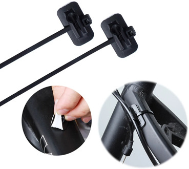 1Pcs Cable Holder Bike Housing MTB Fitting Lines Guide Clip Clamp Zip Ties Tidy Brake Gear Accessory