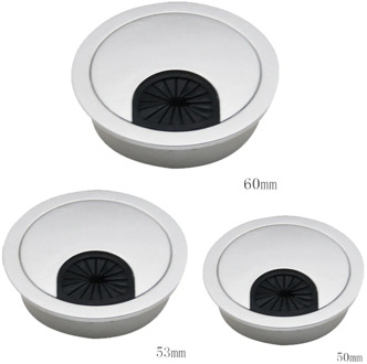 1pcs Cable Hole Covers Round Computer Desk Grommet Cable Hole Covers Furniture Hardware Outlet Port Surface Line Sort Out Tools