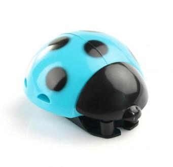 1Pcs Cartoon Dier Lieveheersbeestje Tandenborstelhouder Wall Mount Sucker Badkamer Zuignap Huishoudelijke Badkamer Borstel Houden Blauw