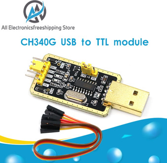 1PCS CH340 module instead of PL2303 , CH340G RS232 to TTL module upgrade USB to serial port in nine Brush small plates