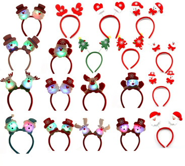 1PCS Christmas Headband Hair Accessories Christmas Party Christmas Gift For Kids Adult Hair Jewelry Accessories