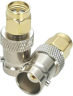 1Pcs Connector BNC Female Jack to SMA Male Plug RF Adapter Coaxial High Quanlity