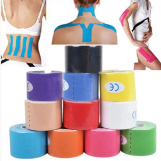 1pcs cotton sports tape muscle stickers sports protective equipment elastic bandage fitness body muscle tape