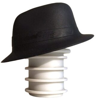 1Pcs Cowboy Wijn Stoppers Herbruikbare Wijn Bier Cover Fles Cap Silicone Stopper Champagne Drank Bar Stopper Cover Bar