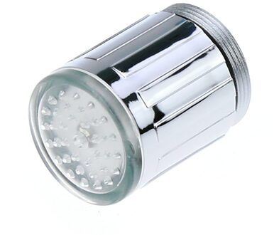 1Pcs Creatieve Keuken Badkamer Licht Led Kraan Kleurrijke Veranderende Glow Nozzle Douchekop Water Tap Filter Voor Badkamer Keuken 1 stk