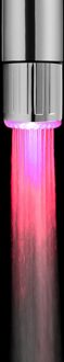 1Pcs Creatieve Keuken Badkamer Licht Led Kraan Kleurrijke Veranderende Glow Nozzle Douchekop Water Tap Filter Voor Badkamer Keuken 1stk