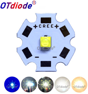 1PCS Cree XTE LED XT-E 1-5W High Power LED Emitter Diode Neutral White Cold White Royal Blue with 20mm 16mm PCB