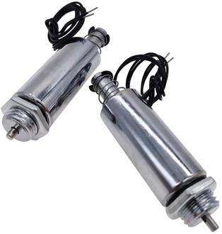 1PCS DC 12V 24V electromagnet push tube type solenoid coil column push-pull electromagnet 19X42TL