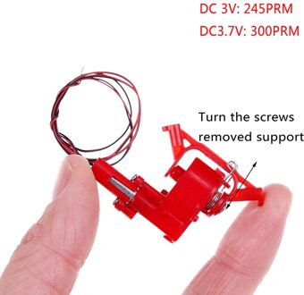 1pcs DC 3V 3.7V 245RPM 300RPM Micro Wormwiel Motor Mini Coreless DC Motor DIY speelgoed
