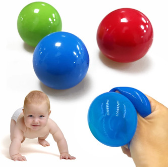 1pcs Decompression Ball Sticky Squash Ball Suction Decompression Toy Sticky Target Ball Children's Toy Response Capability Balls