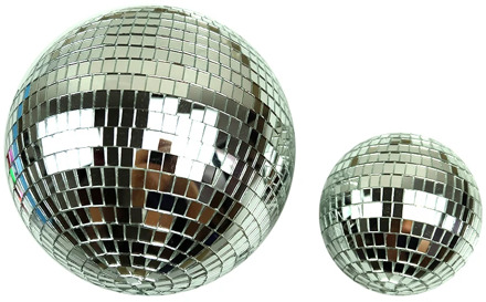 1pcs Diameter 10/12/15/20cm Mirror Ball Reflective Decorative Ball Bar Disco Ball Wedding Glass Ball Cake Decoration gold/white