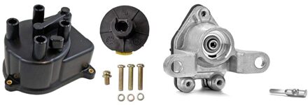 1Pcs Distributeur Cap & Rotor Ontsteking Kit & 1Pcs Snelheidssensor Vss Speed Kilometerstand Sensor Sc136 Voor 93-05 Acura Nsx