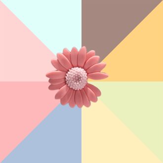 1Pcs Diy Bloemen Schoen Gesp Meisjes En Kinderen Diy Schoenen Accessoires Trend Creatieve Schoenveters Decoratieve Schoenen Accessoires donker roze