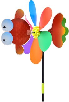 1Pcs Diy Cartoon Animal Decor Windmolen Tuin Gazon Windmolen Decoratie Outdoor Decoraties Wind Spinners B