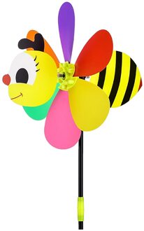 1Pcs Diy Cartoon Animal Decor Windmolen Tuin Gazon Windmolen Decoratie Outdoor Decoraties Wind Spinners