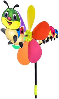 1Pcs Diy Cartoon Animal Decor Windmolen Tuin Gazon Windmolen Decoratie Outdoor Decoraties Wind Spinners