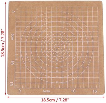 1Pcs Diy Druk Tool Vierkante Acryl Transparante Stempel Druk Klei Modder Ultra-Lichte Klei Plaat Gereedschappen