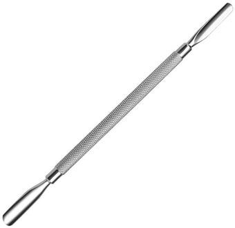 1Pcs Double-Ended Rvs Cuticle Pusher Dode Huid Push Remover Voor Pedicure Manicure Nail Art Cleaner Care tool 2