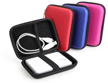 1Pcs Draagbare 2.5 "Externe Usb Harde Schijf Schijf Carry Case Cover Pouch Tas Voor Pc Laptop