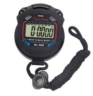 1Pcs Draagbare Elektronische Stopwatch Timer Handheld High Definition Digitale Sport Timer Lcd Liquid Crystal Sport Stopwatch Timer