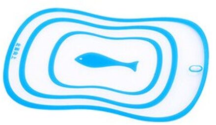 1Pcs Draagbare Plastic Snijplank Groente Vlees Gereedschap Antislip Frosted Keuken Snijplank Super Makkelijk Schoon Keuken tool 2