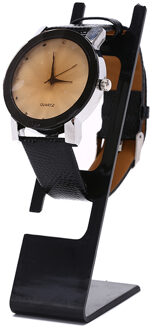 1Pcs Draagbare Plastic Stand Rack Algemene Showcase Plank Draagbare Horloge Opbergdoos Case Sieraden Display Stand TR