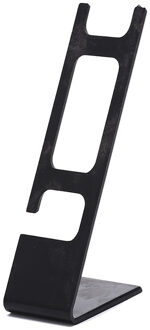 1Pcs Draagbare Plastic Stand Rack Algemene Showcase Plank Draagbare Horloge Opbergdoos Case Sieraden Display Stand zwart