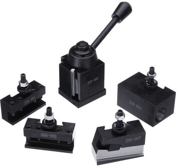 1Pcs Draaibank Snelwisselbeitelhouder 250-000 Cuniform Gib Type Tool Post 001-010 Gereedschaphouder voor Draaibank Gereedschap Accessoires 250-010