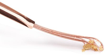 1Pcs Drie-Linked Ear Wax Removal Tool Limpiador De Oidos Oor Schoner Graven Earpick Oor Cleaning Sticks Nettoyage oreille Goud