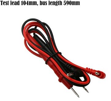 1Pcs DT700 Digitale Multimeter Tester Voltmeter Meten Stroom Weerstand Temperatuur Meter AC DC Amperemeter Test Lead Probe test draad