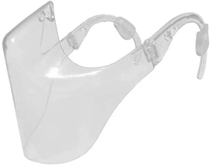 1PCS Durable Face Shield Transparent Safety Face Shield Home Outdoor Oil-Splash Proof Mask Protection Cover Facial Cover