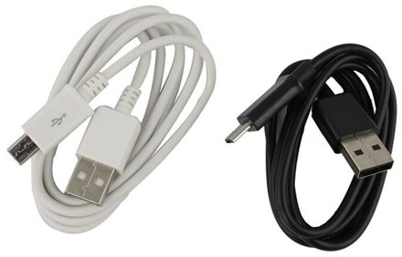 1Pcs Duurzaam Micro Usb Charger Cable Voor Netsnoeren wit