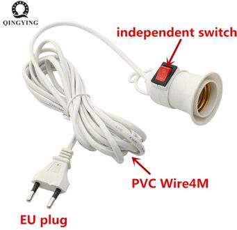 1Pcs E27 Haning Kamerplanten Licht Houder Tuin Lamphouder Met Kabel Eu Plug