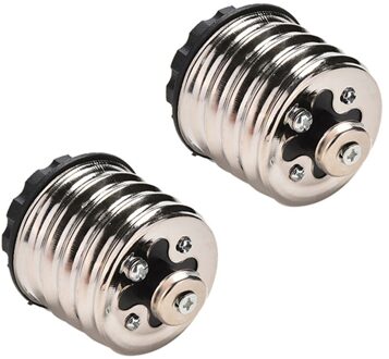 1Pcs E40 Om E27 Led Base Lampen Adapter Conversie Socket Vuurvast Materiaal Lamphouder Verlichting Accessoires