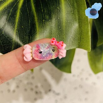 1Pcs Eenhoorn Mijn Little Horse Bling Tuin Schoen Accessoires Decorationsfor Croc Charms Schoenen Fit Gaten Armband Kids Meisje Chocolade Kleur