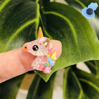1Pcs Eenhoorn Mijn Little Horse Bling Tuin Schoen Accessoires Decorationsfor Croc Charms Schoenen Fit Gaten Armband Kids Meisje kameel