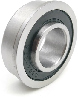 1pcs F6202 F6202RS F6202-16-2RS 16x35x11 MOCHU Flange Bearing Miniature Deep Groove Ball Bearing Sealed Ball Bearings