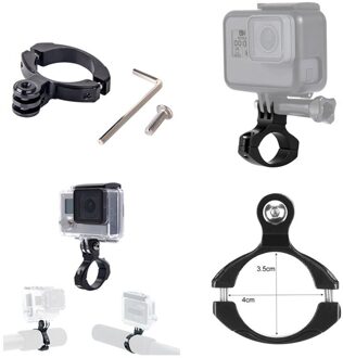 1Pcs Fiets Aluminium Fiets Stuur Bar Mount Klem Voor Camera Hero 4 3 + 3 2 1