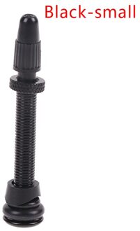 1Pcs Fiets Mountainbike Tubeless Para Valve Bike Tire Cap Accessoires zwart S