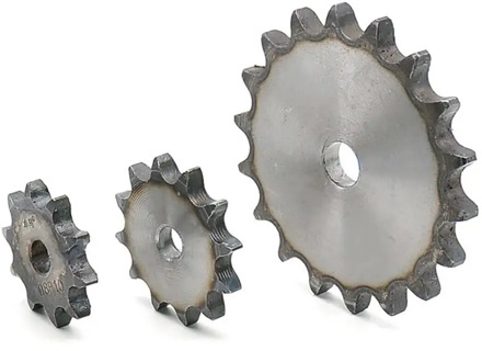 1Pcs Flat Chain Gear 08B 11 Teeth To 25 Teeth Sprocket Wheel A3 Steel Quenching