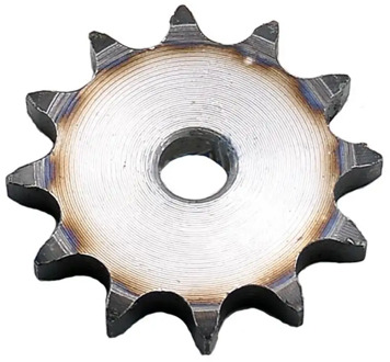 1Pcs Flat Sprocket Wheel 12A 10 Teeth To 25 Teeth A3 Steel Chain Gear Quenching