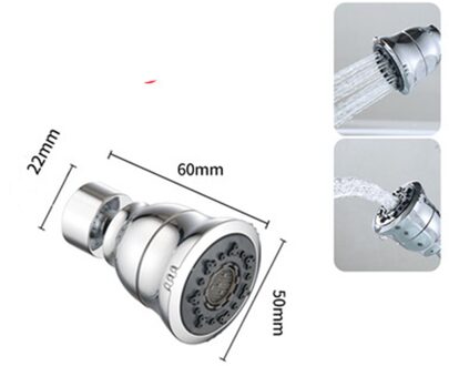 1Pcs Flexibele 360 Graden Beluchter Outlet Swivel Tap Water Saving Kraan Nozzle Sproeier Tap Hoofd Sink Mixer Keuken levert